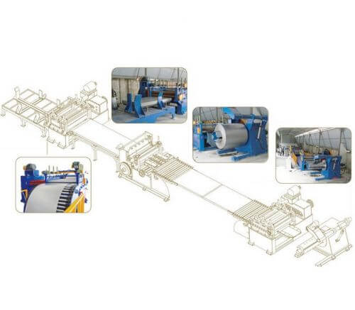 CNC Steel Sheet Leveling & Shearing Machine